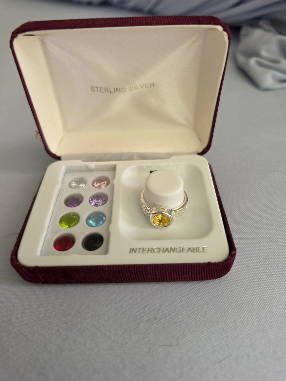 Sterling Silver Interchangeable Ring